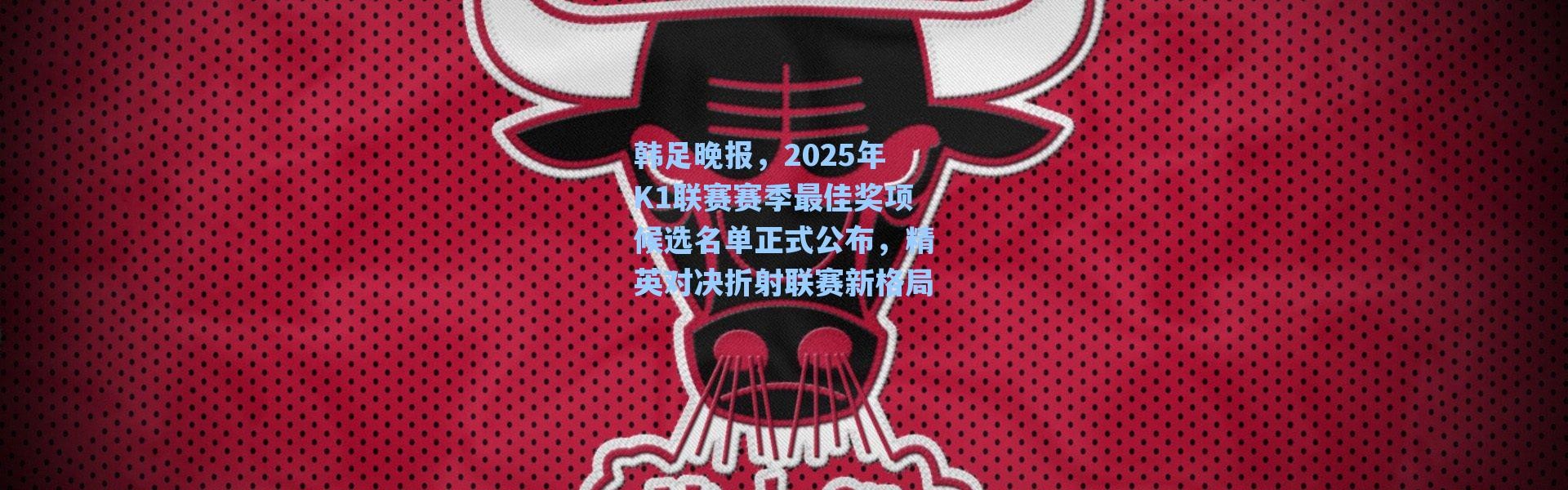 海星体育直播：韩足晚报，2025年K1联赛赛季最佳奖项候选名单正式公布，精英对决折射联赛新格局